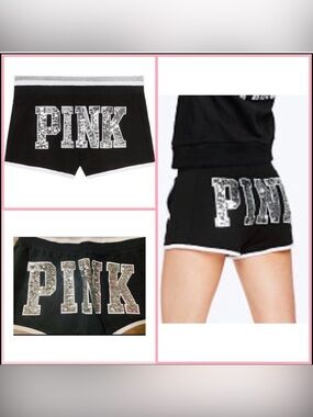 PINK Victoria's Secret Bling shorts Large